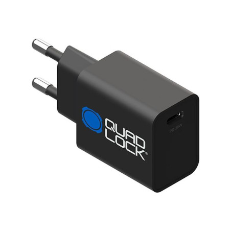 Adaptateur secteur QUAD LOCK 30W standard EU port USB Type C