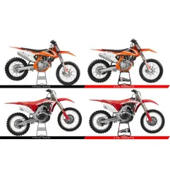 Lève moto RISK RACING A.T.S. inclinaison réglable avec plaque aimantée
