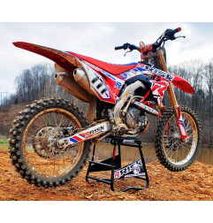 Lève moto RISK RACING A.T.S. inclinaison réglable avec plaque aimantée