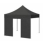 Pared con puerta para carpa BIHR 4,5m x 3m