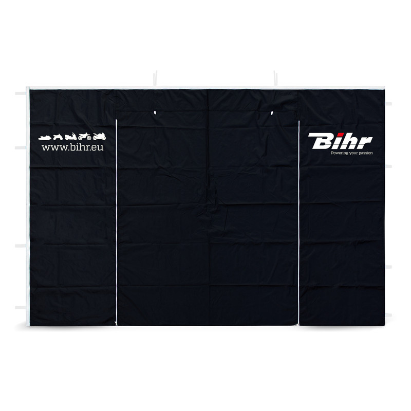 BIHR Home Track Race Tent Zipped-Removable Door 3x3m Tent P/N