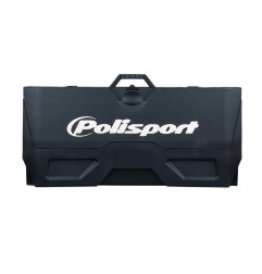 Alfombra plastica de box POLISPORT negro