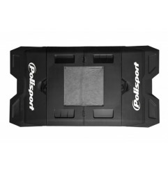 Tapis récupérateur pliable POLISPORT Bike Mat noir