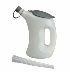 Messbecher mit 1l. Fassungsvermögen, mit flexiblem Einfüllschnorchel. PRESSOL
