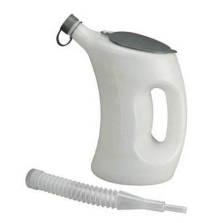 Messbecher mit 3l. Fassungsvermögen, mit flexiblem Einfüllschnorchel. PRESSOL