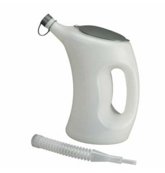 Messbecher mit 5l. Fassungsvermögen, mit flexiblem Einfüllschnorchel. PRESSOL