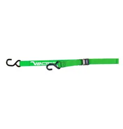 Sangles VECTOR - 25 mm - bucle et 2 crochets en S (Ø 9 mm) - Vert
