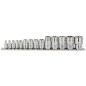 DRAPER Torx 1/4'', 3/8'' & 1/2'' Drive Sockets Set 14 pieces