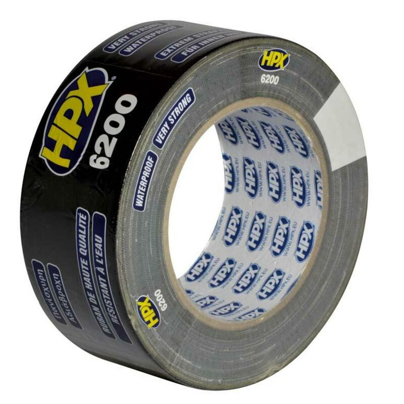HPX Pro Duct Tape Black 50mm x 25m HPX Pro Duct Tape Black 50mm x 25m