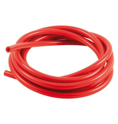 Durite de mise à l'air SAMCO pour carburateur silicone rouge 3m - Øint.5mm/Øext. 10mm