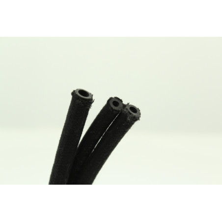 TECNIUM Braided Fuel Hose 5x10mm Black 10m