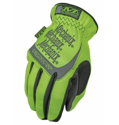 MECHANIX Safety Fast Fit Neon Yellow Gloves Size