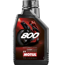 MOTUL 800 Factory Line Road Racing 2T Motor Oil - 1L