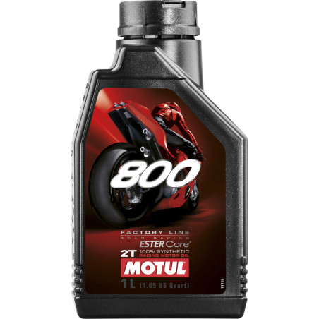 MOTUL 800 Factory Line Road Racing 2T Motor Oil - 1L