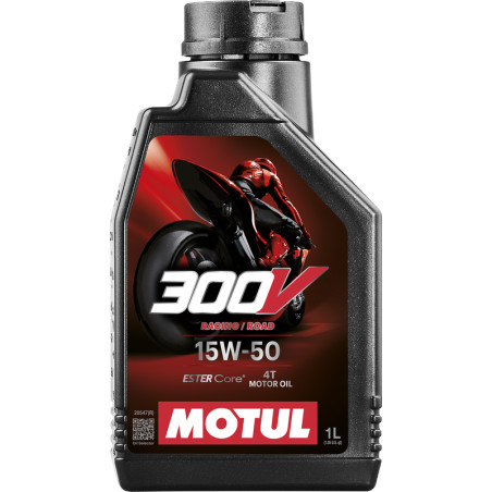 MOTUL 300V Factory Line Road Racing 4T Motorenöl - 15W50 1 l