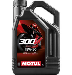 MOTUL 300V Factory Line Road Racing 4T Motorenöl - 15W50 4 l