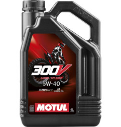 MOTUL 300V Factory Line Off-Road 4T Motor Oil - 5W40 - 4L