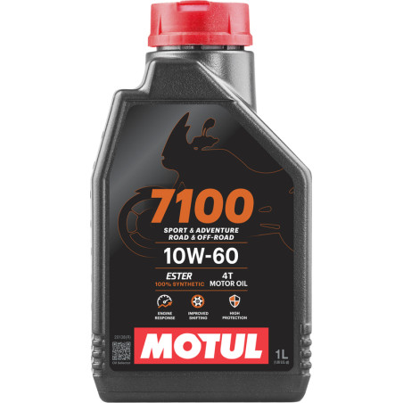 MOTUL 7100 4T Motor Oil - 10W60 - 1L