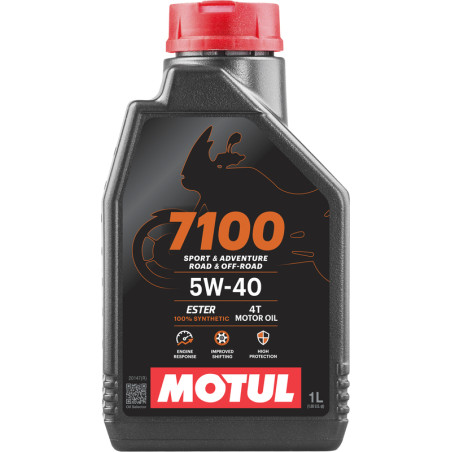 Huile moteur MOTUL 7100 4T - 5W40 - 1L