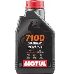 Huile moteur MOTUL 7100 4T - 20W50 - 1L
