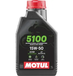Huile moteur MOTUL 5100 4T - 15W50 - 1L