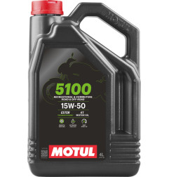 MOTUL 5100 4T Motorenöl - 15W50 4 l