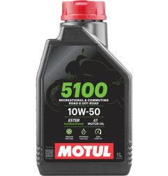 MOTUL 5100 4T Motor Oil - 10W50 - 1L