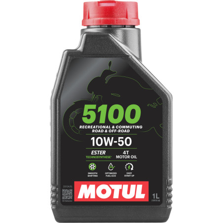 Huile moteur MOTUL 5100 4T - 10W50 - 1L