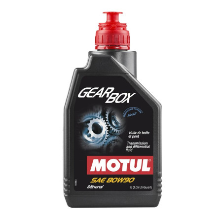 Huile de boîte de vitesse MOTUL Gearbox MOS2 - 80W90 - 1L
