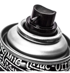 Grasa de cadena MUC-OFF Wet Chain Lube Spray 400ml (para húmedo)