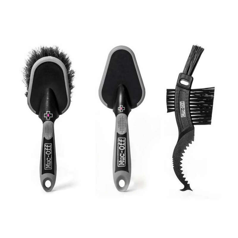 MUC-OFF Satz aus 3 Bürsten