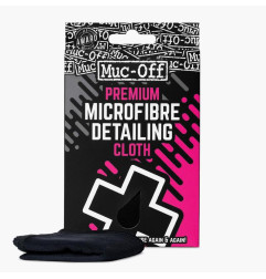 Chiffon microfibre MUC-OFF Premium pour casque, écran, bulle