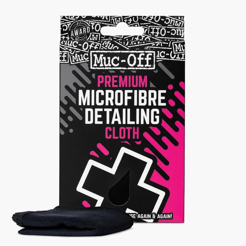 Chiffon microfibre MUC-OFF Premium pour casque, écran, bulle Chiffon microfibre MUC-OFF Premium pour casque, écran, bulle
