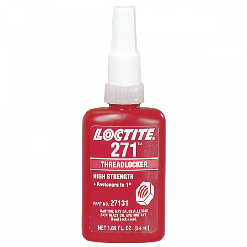 Fijador de roscas de alta resistencia LOCTITE 271 botella 24ml
