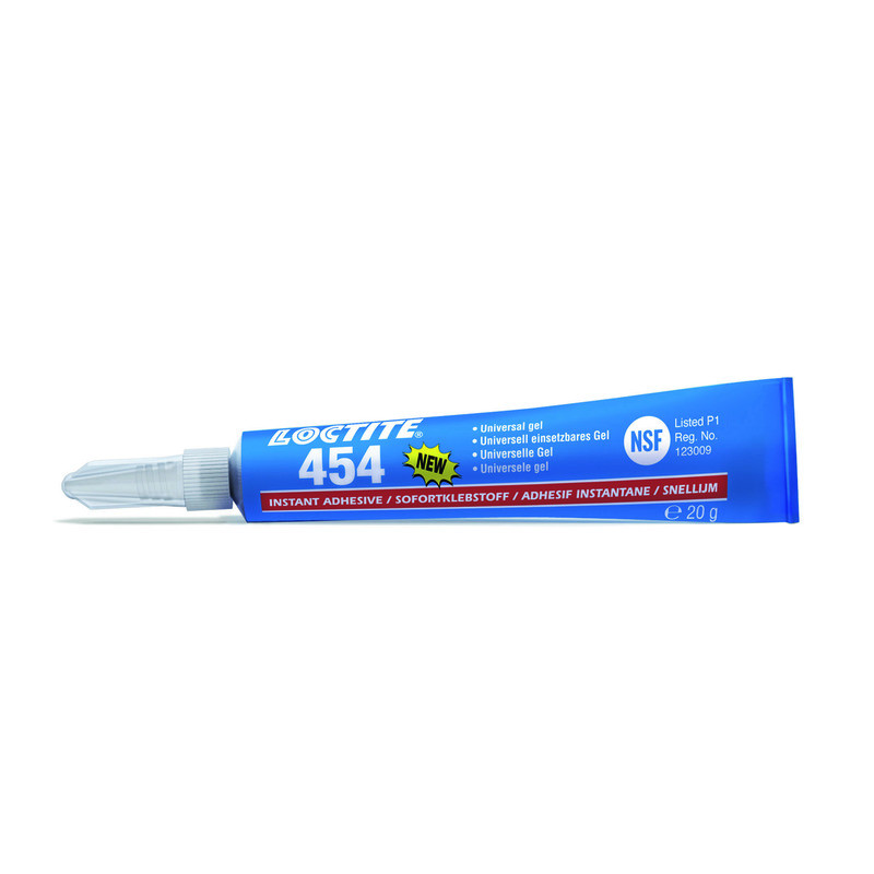 Cola cianoacrílica gel LOCTITE 454 tubo 5g Cola cianoacrílica gel LOCTITE 454 tubo 5g