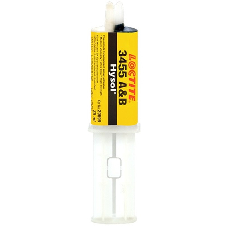 LOCTITE 3455 A&B Epoxy Resin Bi-Component Aluminium - 24ml Syringe LOCTITE 3455 A&B Epoxy Resin Bi-Component Aluminium - 24ml Syringe