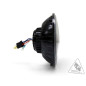 DENALI M7 LED Headlight Ø177mm Black Chrome