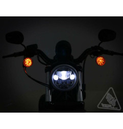 DENALI Scheinwerfer M7 LED Ø 177 mm schwarz Chrom