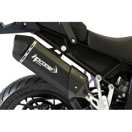 Silenciador Slip-On HP CORSE SPS Carbon para TRIUMPH TIGER 850 SPORT, TIGER 900 GT, TIGER 900 GT PRO, TIGER 900 RALLY