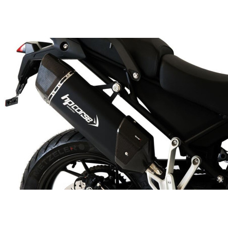 Silenciador Slip-On HP CORSE SP-3 Carbon para TRIUMPH TIGER 850 SPORT, TIGER 900 GT, TIGER 900 GT PRO, TIGER 900 RALLY