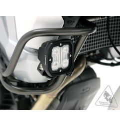 DENALI Frame & Crash Bars Light Mount Ø21-29mm Black