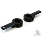Support éclairage DENALI cadre et crash bars 21-29mm noir Support éclairage DENALI cadre et crash bars 21-29mm noir