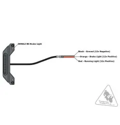 DENALI B6 License Plate Brake Light - DNL.B6.10000
