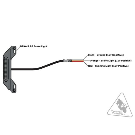 DENALI B6 License Plate Brake Light - DNL.B6.10000
