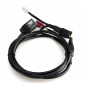Botonera de 3 vías DENALI con cableado para HONDA MB S 50 de 1979 a 1988