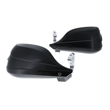 Kit protège-mains BARKBUSTERS Storm point d'attache collier Ø22mm noir pour BMW, ROYAL ENFIELD et TRIUMPH de 2019 à 2024