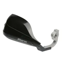 BARKBUSTERS Storm Hanguads Set Single Point Clamp Mount Ø25,4mm Black