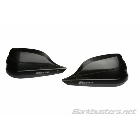 BARKBUSTERS Storm Handguard Kit Single Point Bar End Mount Hollow Black for SUZUKI GSX-S 1000 and HUSQVARNA VITPILEN 701