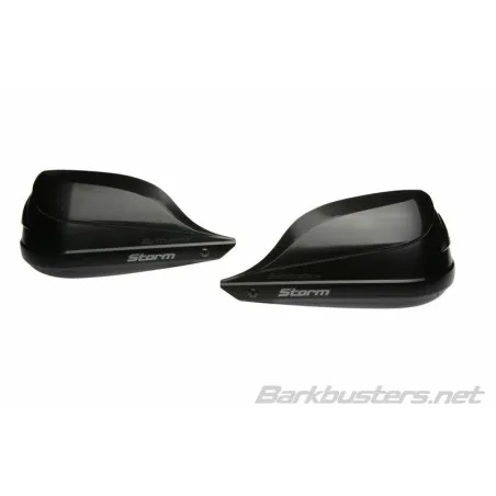 Kit protège mains BARKBUSTERS Storm point d'attache simple embout du guidon creux noir pour SUZUKI et HUSQVARNA de 2015 à 2024