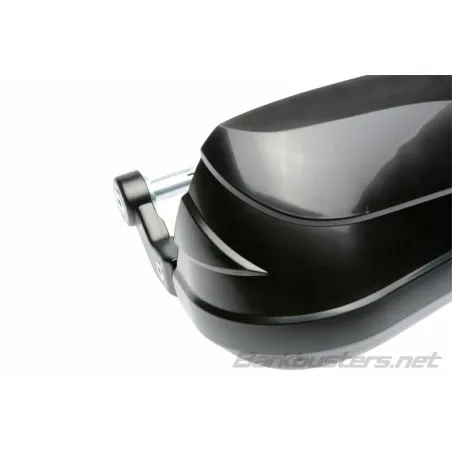 BARKBUSTERS Storm Handguard Kit Single Point Bar End Mount Hollow Black for SUZUKI GSX-S 1000 and HUSQVARNA VITPILEN 701